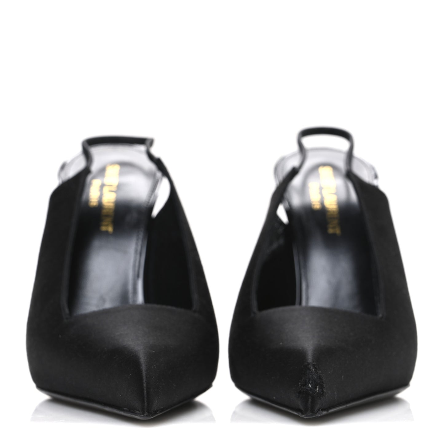 Raso Regale Raven 110 Slingback Pumps 37.5 Black