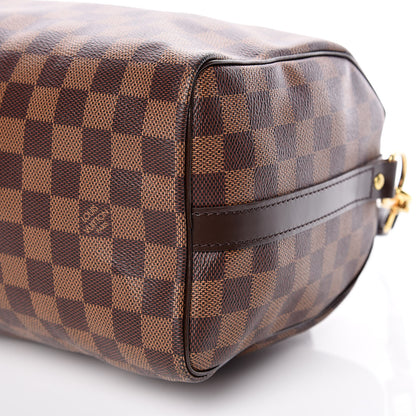 Louis Vuitton Damier Ebene Speedy Bandouliere 25 9 of 10