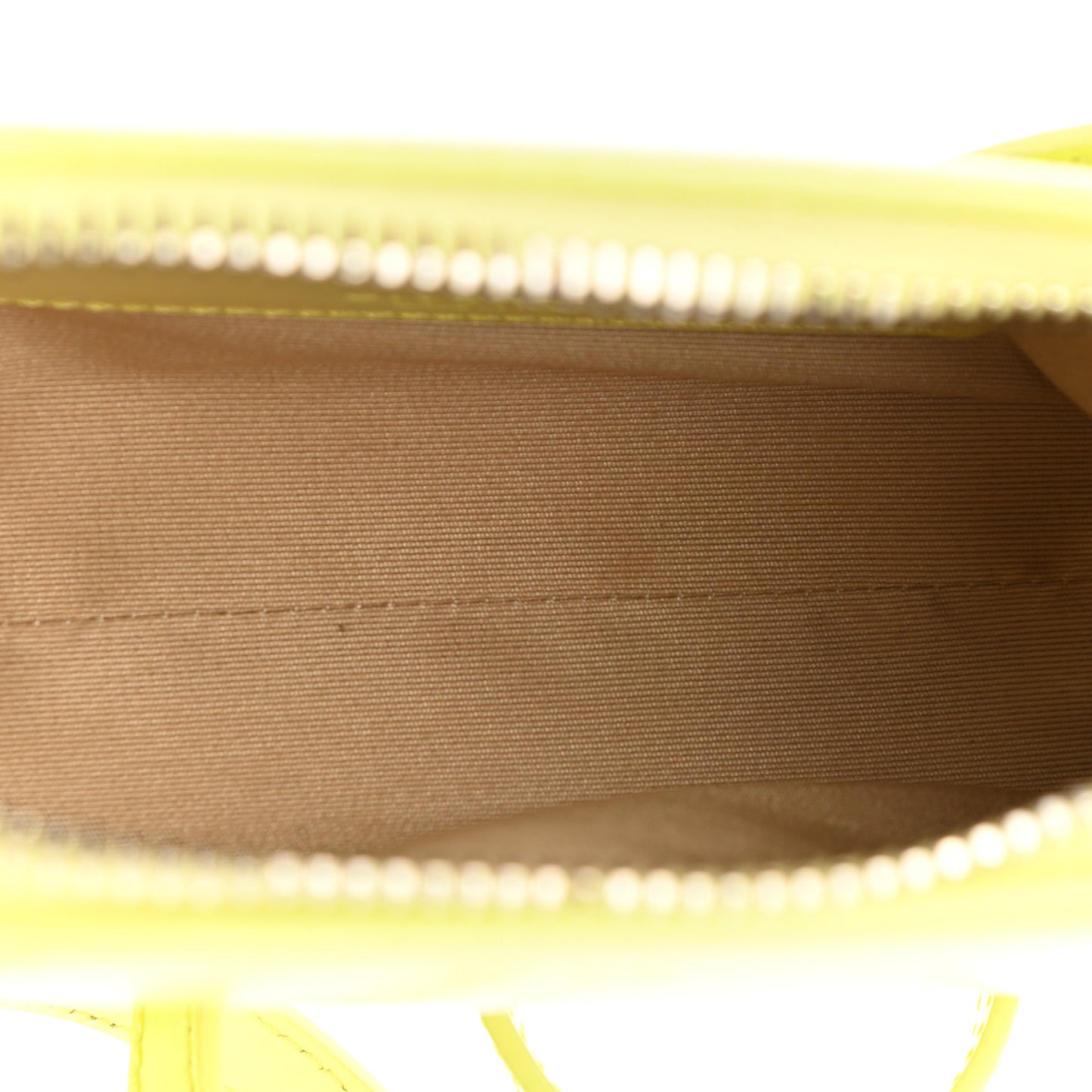 Smooth Calfskin Nano Antigona Acid Yellow