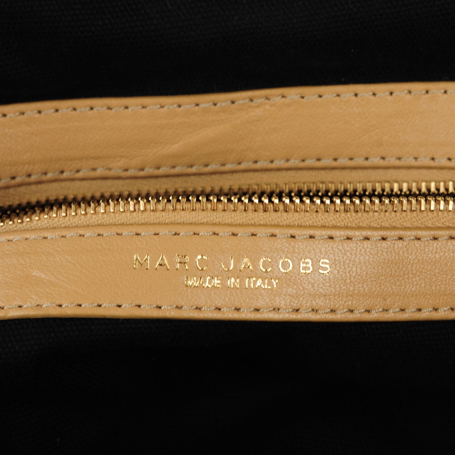 Marc Jacobs Calfskin Quilted Stam Camel 5 of 9