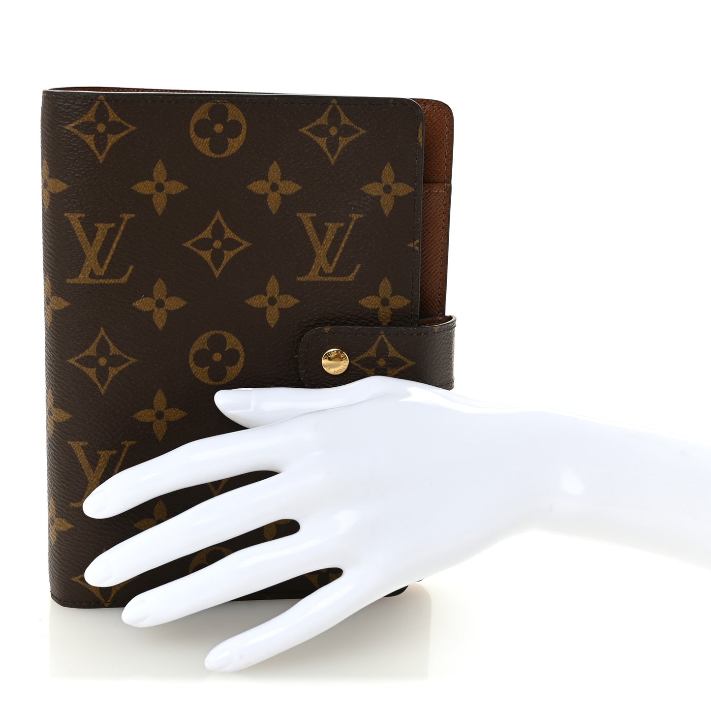 Monogram Medium Ring Agenda Cover