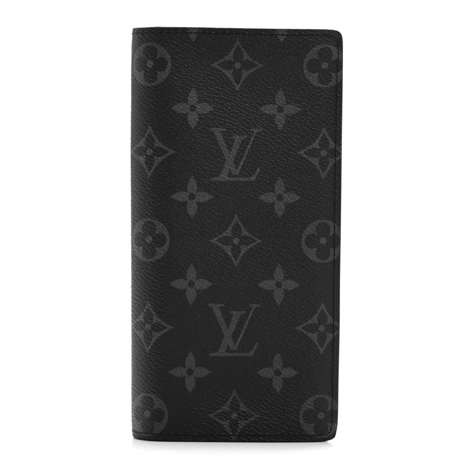 Louis Vuitton Monogram Eclipse Brazza Wallet 1 of 7