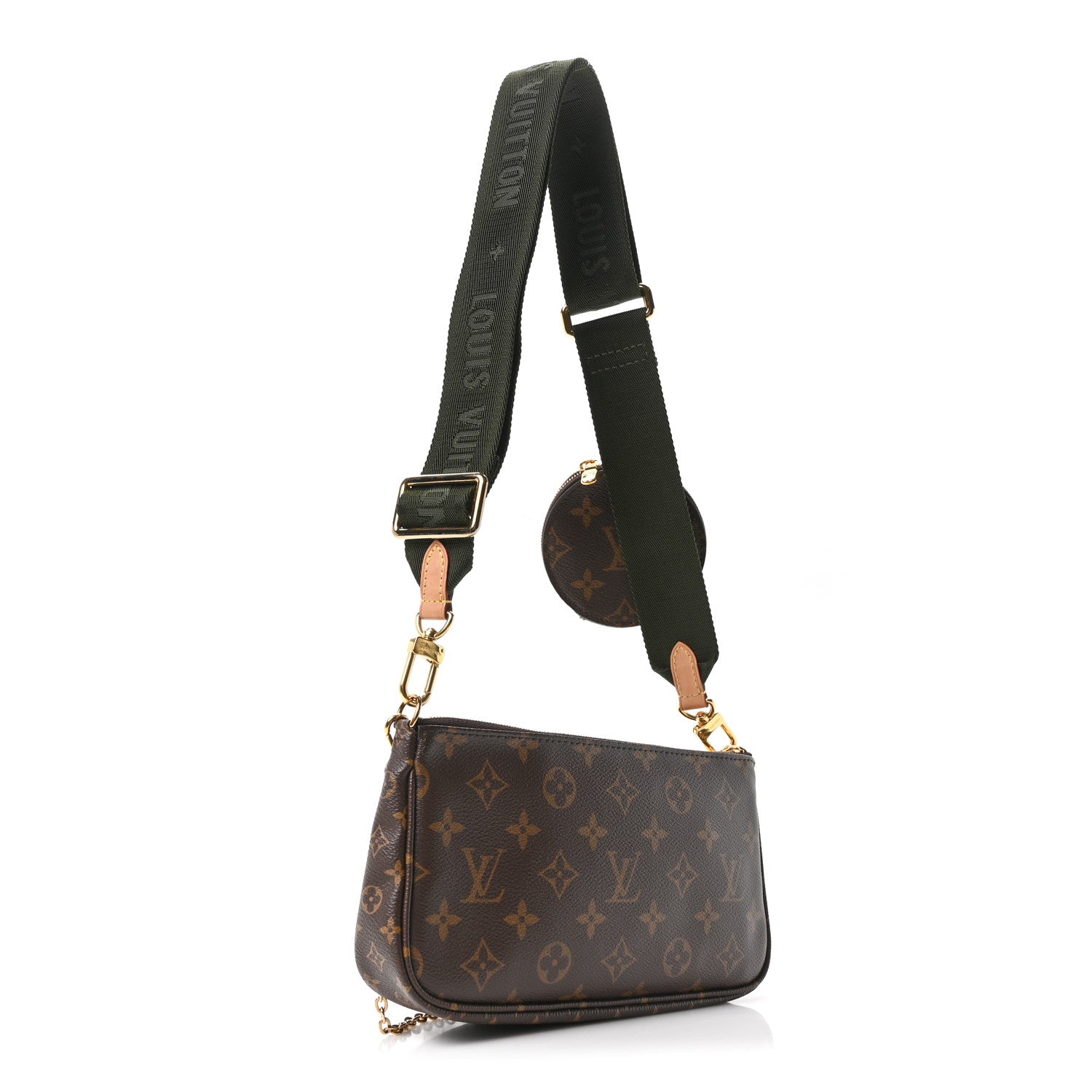 Louis Vuitton Monogram Multi Pochette Accessories Kaki 2 of 8