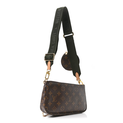Louis Vuitton Monogram Multi Pochette Accessories Kaki 2 of 8