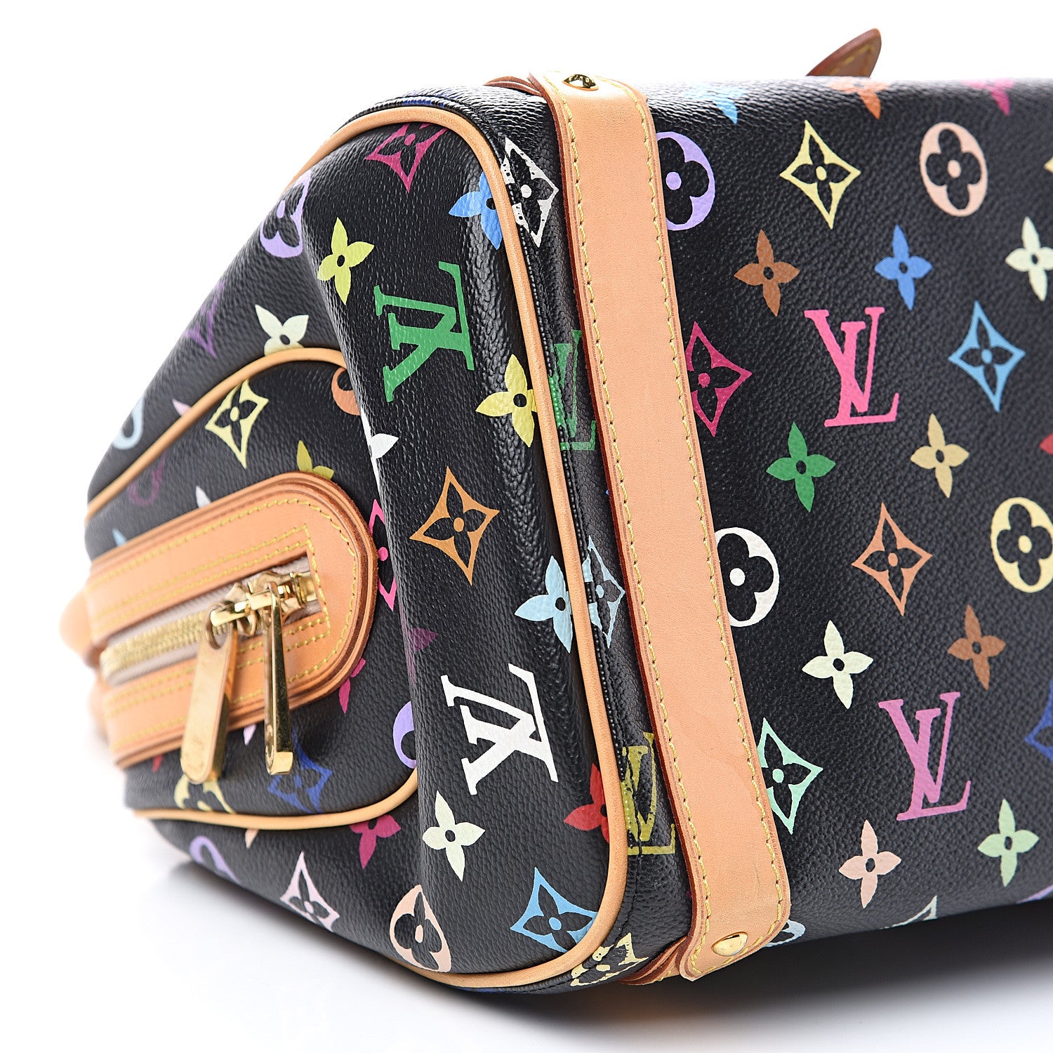 Louis Vuitton Monogram Multicolor Priscilla Black 6 of 12