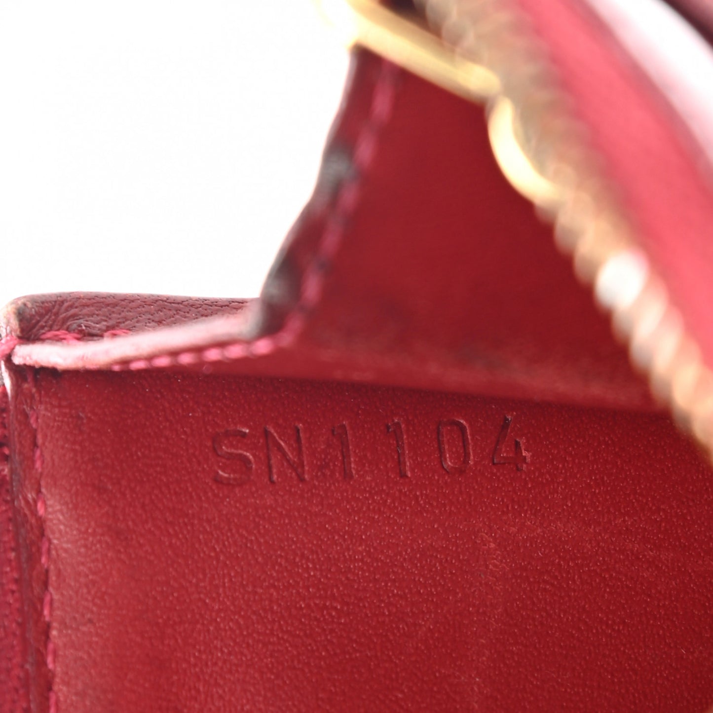 Vernis Key Pouch Pomme D'Amour