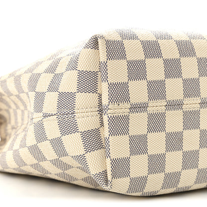 Louis Vuitton Damier Azur Graceful PM Rose Ballerine 8 of 11