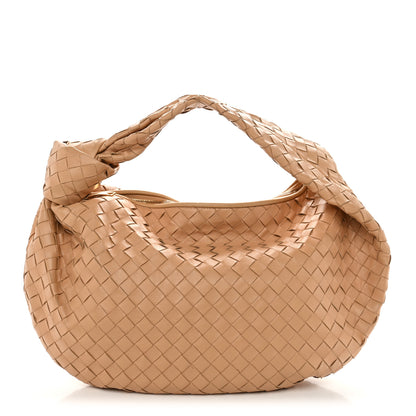 Bottega Veneta Nappa Intrecciato Small Jodie Hobo Almond 1 of 11