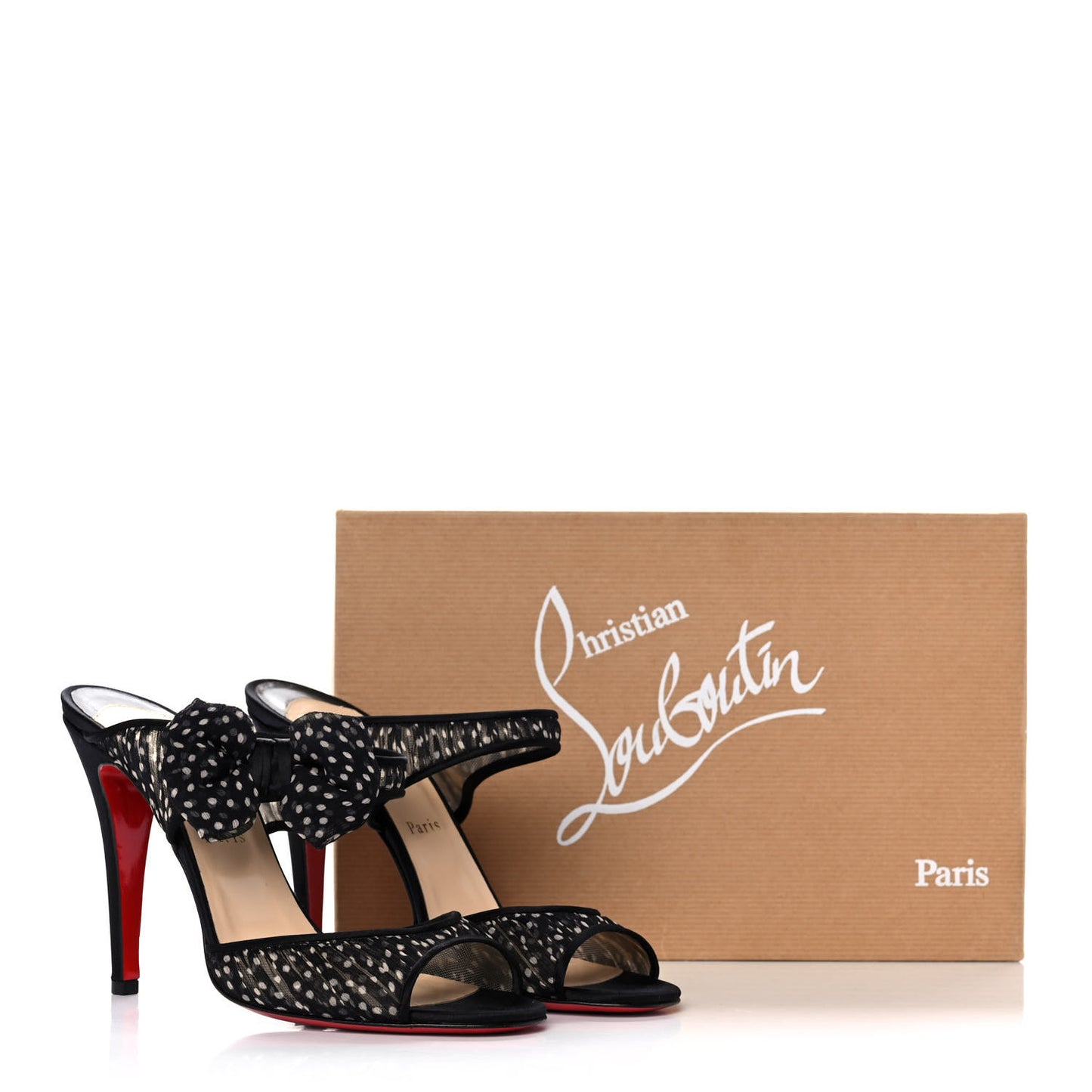 Crepe Satin Chiffon Miss Chief Bow 100 Pumps 39 Black