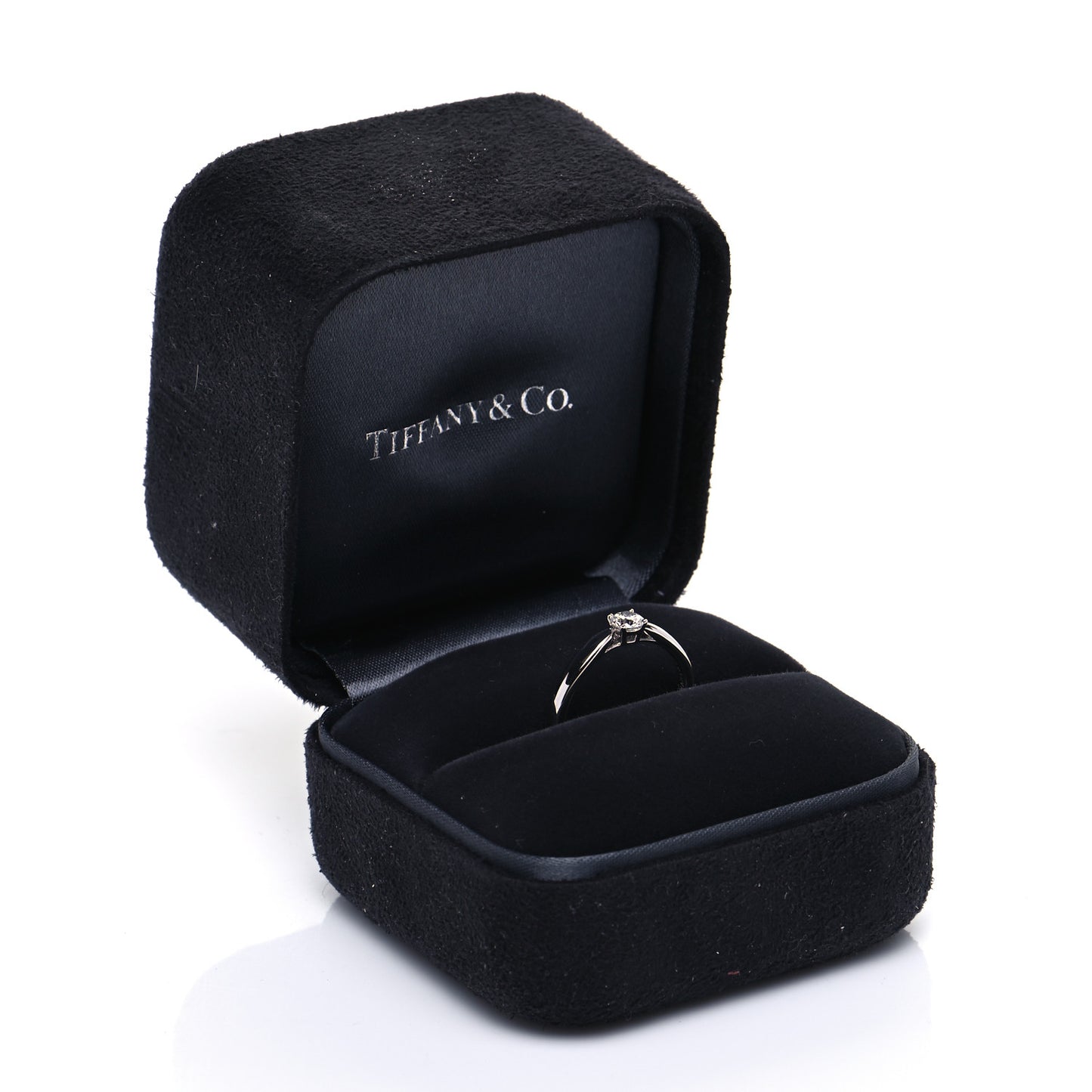 Platinum Diamond .25ct Harmony Solitaire Engagement Ring 52 6