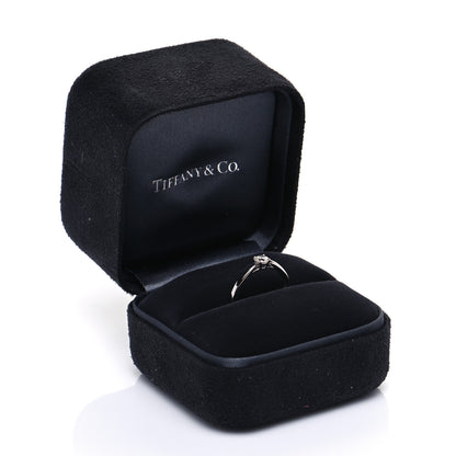 Tiffany Platinum Diamond .25ct Harmony Solitaire Engagement Ring 52 6 7 of 7