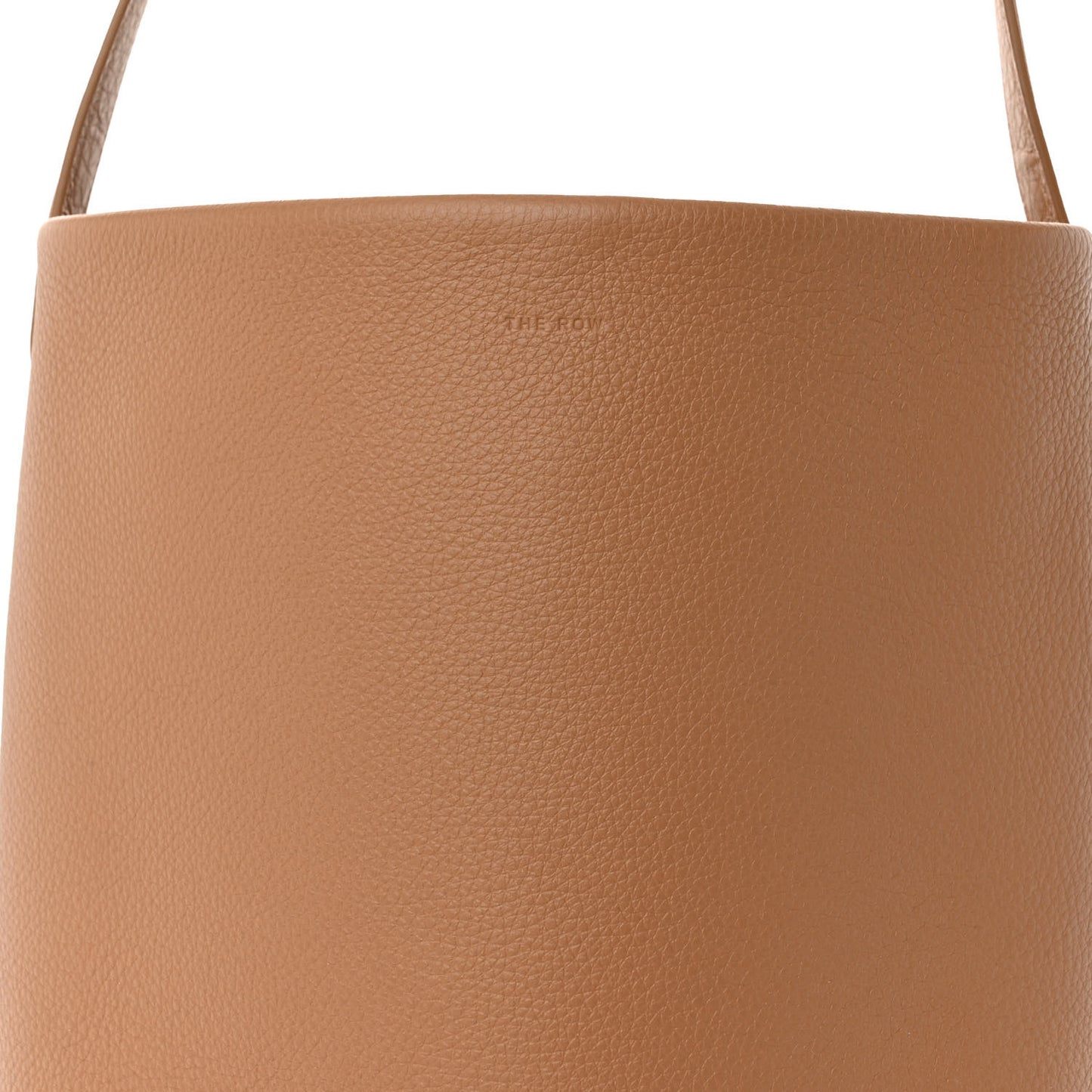 Grained Calfskin Medium N/S Park Tote Cinnamon