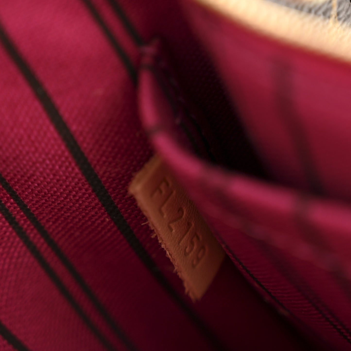 Monogram Neverfull MM GM Pochette Pivoine