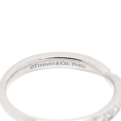 Tiffany Platinum Diamond Harmony Bead Set Band Ring 49 5 4 of 4