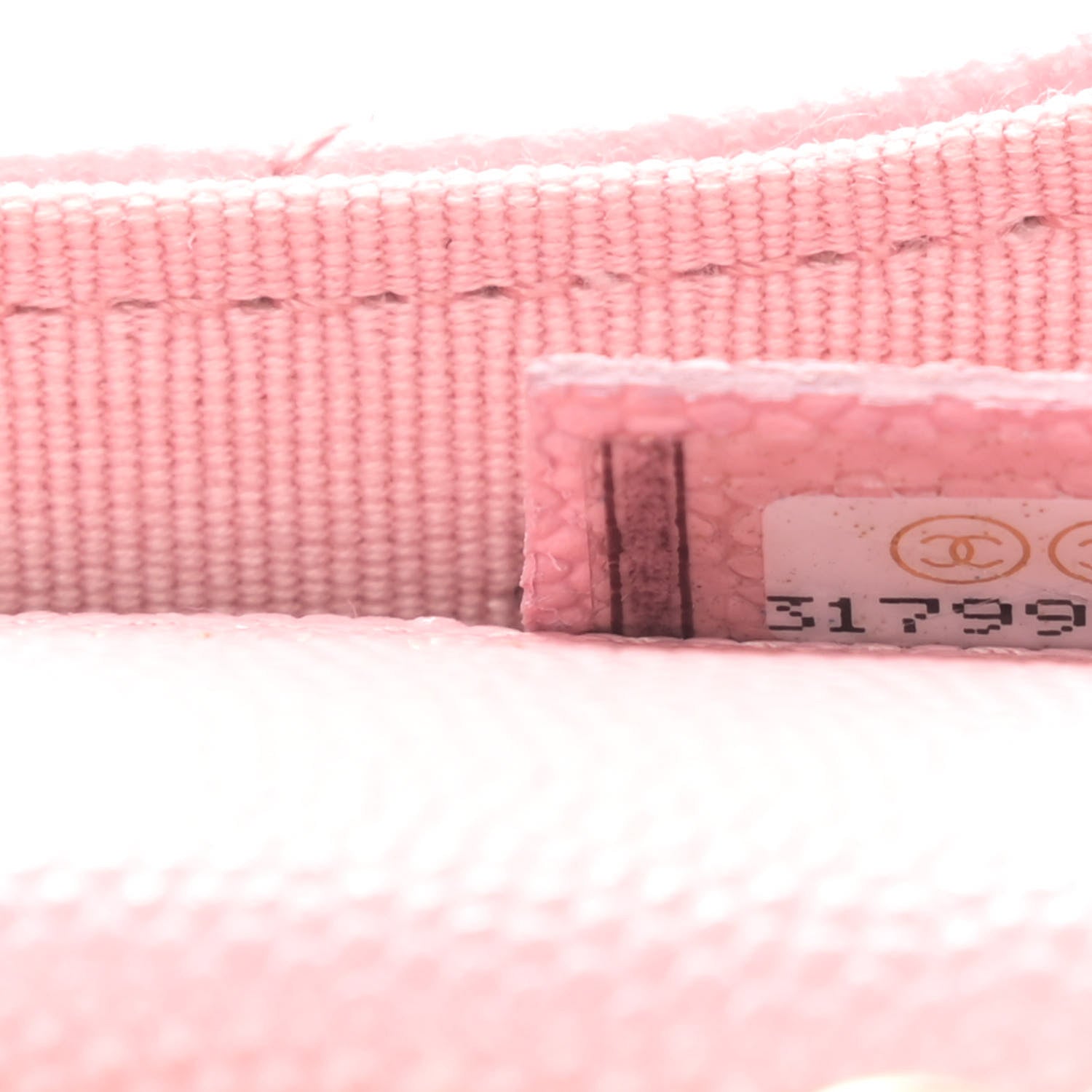 Chanel Caviar Quilted Mini Chain Belt Bag Light Pink 8 of 10