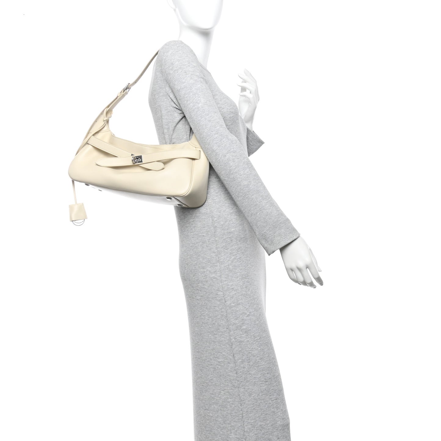 Smooth Calfskin Small Bel Air Shoulder Bag Soya