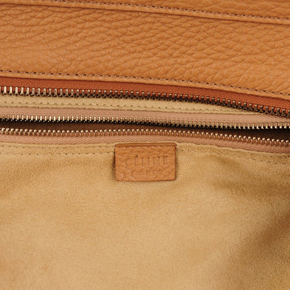Celine Pebbled Calfskin Mini Luggage Camel 7 of 8