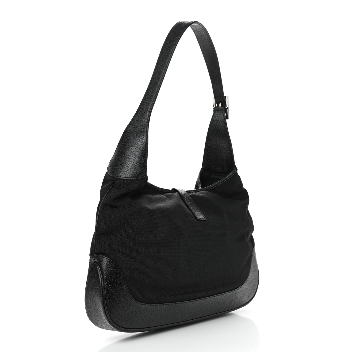 Gucci Nylon Jackie O Hobo Black 2 of 8