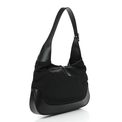 Gucci Nylon Jackie O Hobo Black 2 of 8