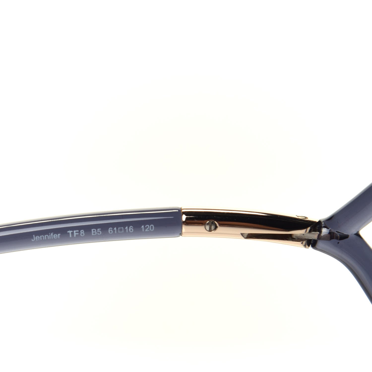 Tom Ford Acetate Jennifer Sunglasses TF8 Gray 5 of 8