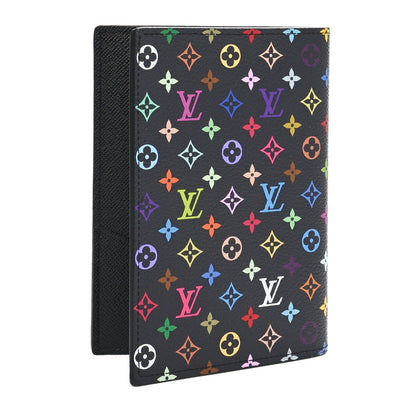 Louis Vuitton LV X TM Monogram Multicolor Passport Cover Black 3 of 6