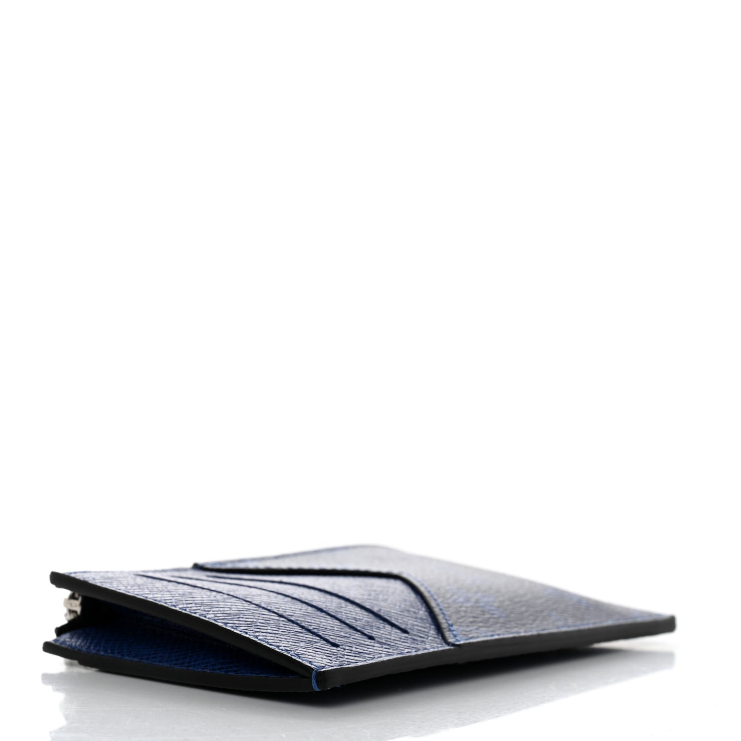 Monogram Taiga Coin Card Holder Cobalt