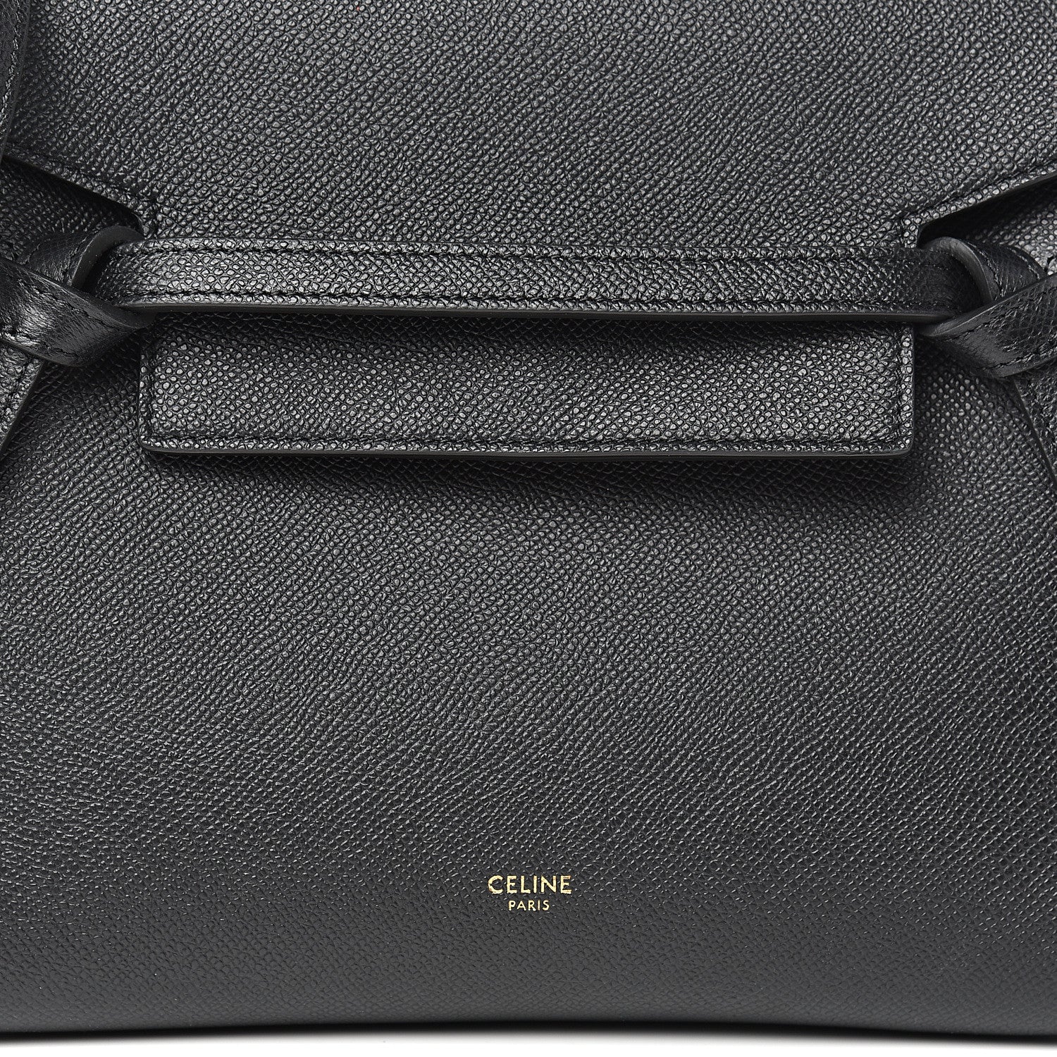 Celine Grained Calfskin Micro Belt Bag Black 9 of 11