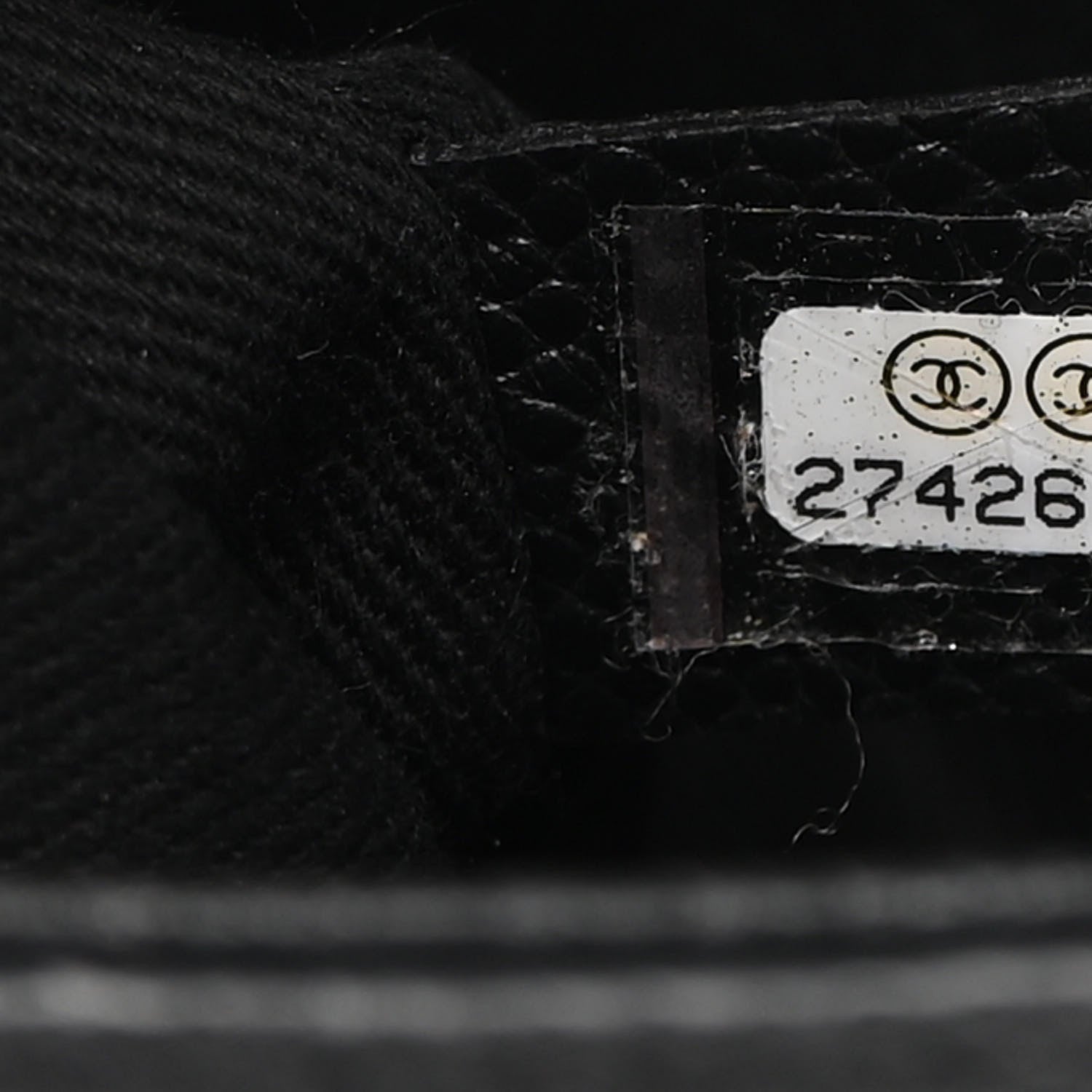Chanel Grained Calfskin Small Stitched Flap Black 7 of 9