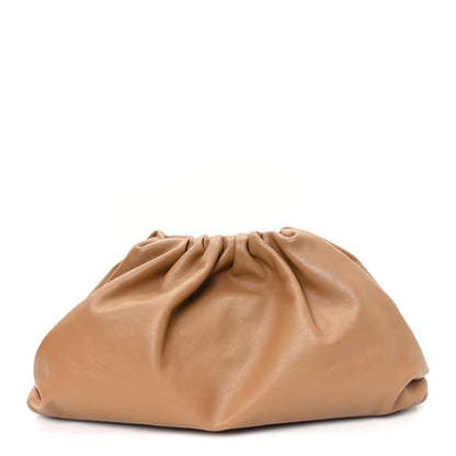 Bottega Veneta Smooth Butter Calf The Pouch Oversized Clutch Cammello 1 of 7