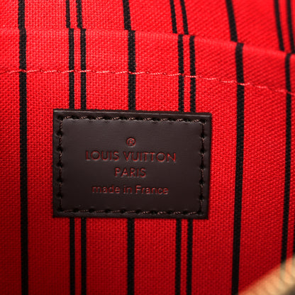 Louis Vuitton Damier Ebene Neverfull MM GM Pochette 6 of 7