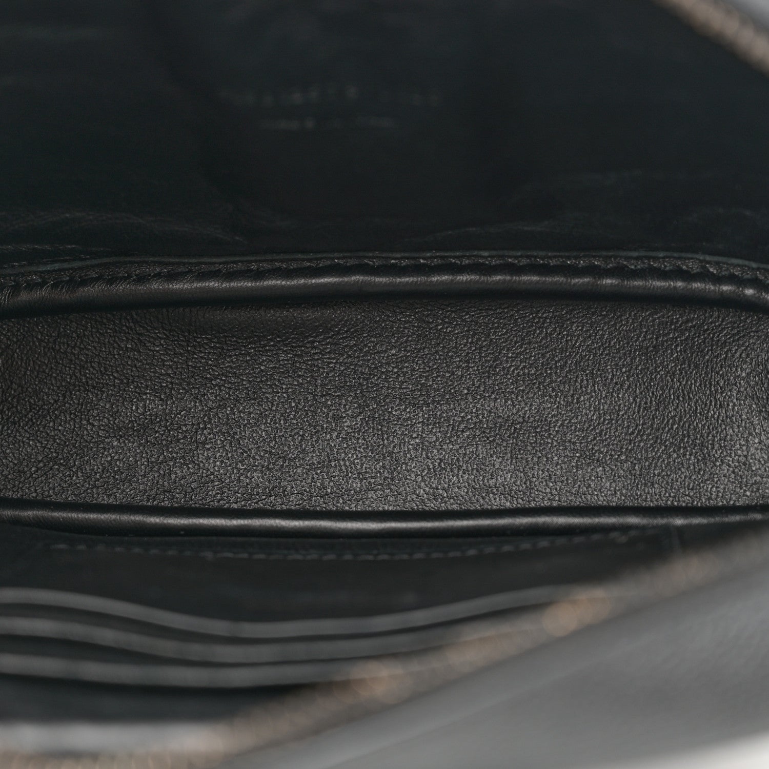 Saint Laurent Grain De Poudre Matelasse Monochrome Monogram Mini Lou Camera Bag Black 5 of 10
