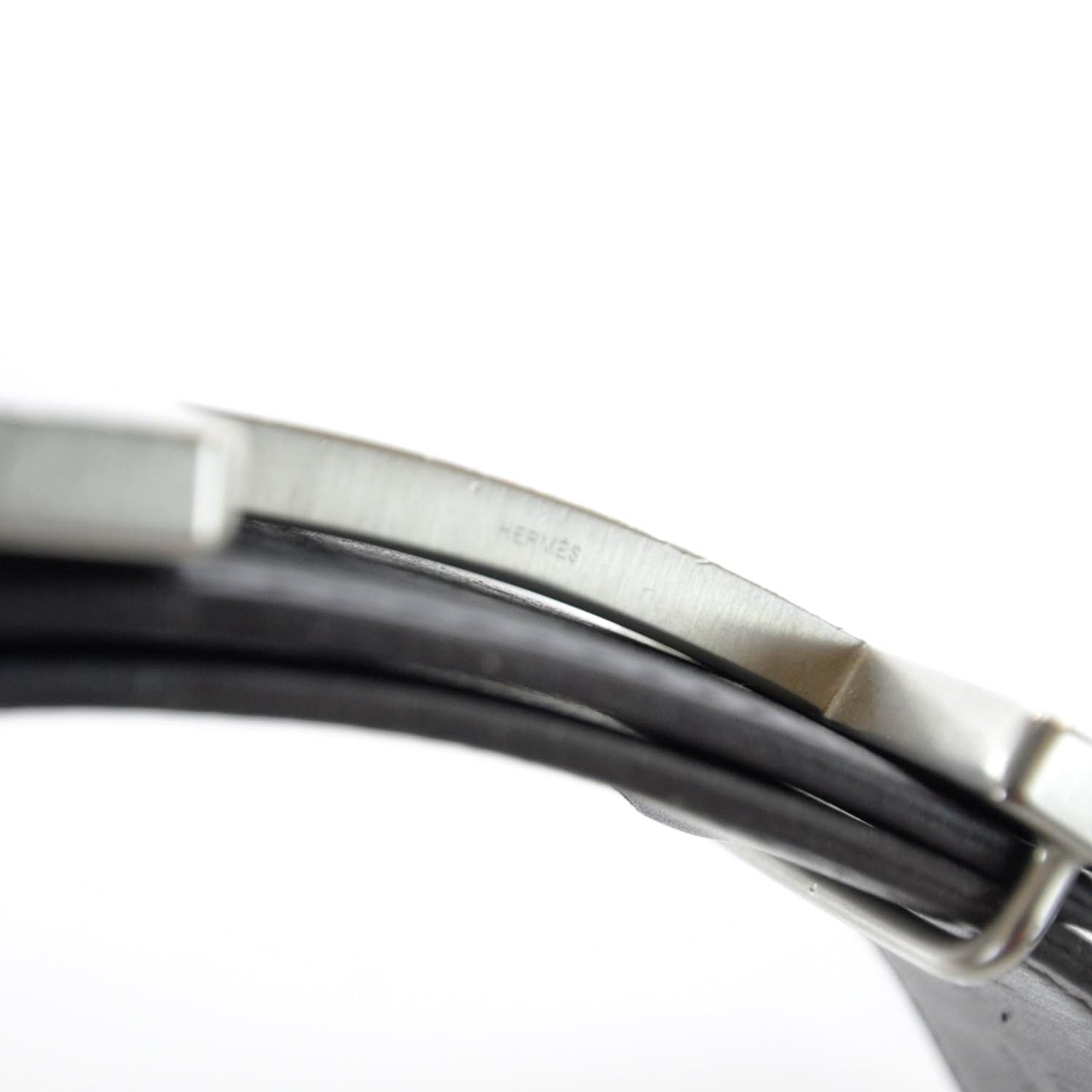 Leather Reversible H Belt 100 Mens