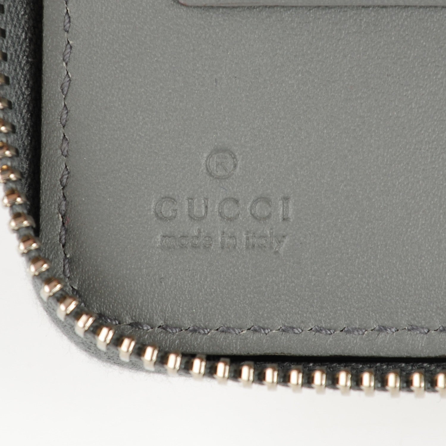 Gucci GG Supreme Monogram Travel Document Case Ecru Grigio 6 of 8