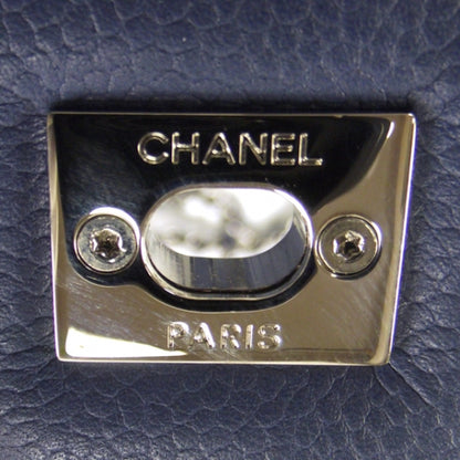 Chanel Caviar JUMBO Classic Flap Blue 9 of 10