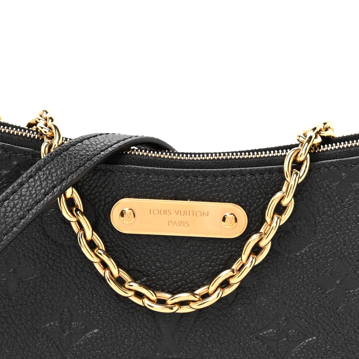 Louis Vuitton Empreinte Monogram Liv Pochette Black 7 of 9