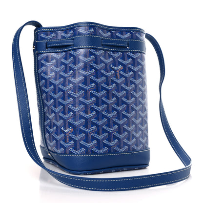 Goyard Goyardine Petit Flot Bucket Bag PM Sky Morning 3 of 7