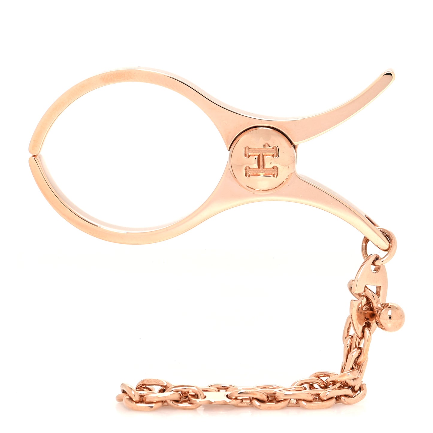 Permabrass Filou Glove Clip Rose Gold
