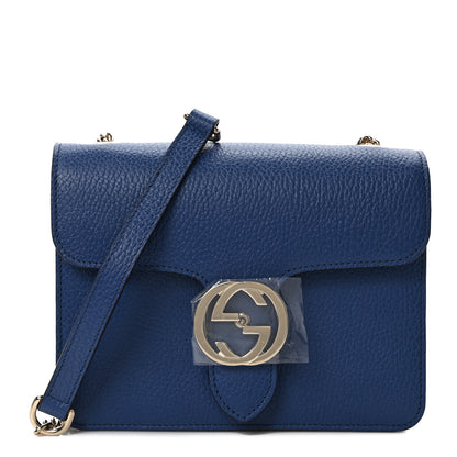 Gucci Dollar Calfskin Small Interlocking G Shoulder Bag Caspian 1 of 11