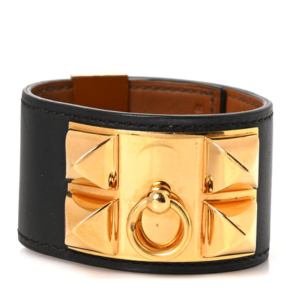 Hermes Swift Collier de Chien CDC Bracelet S Black 1 of 7