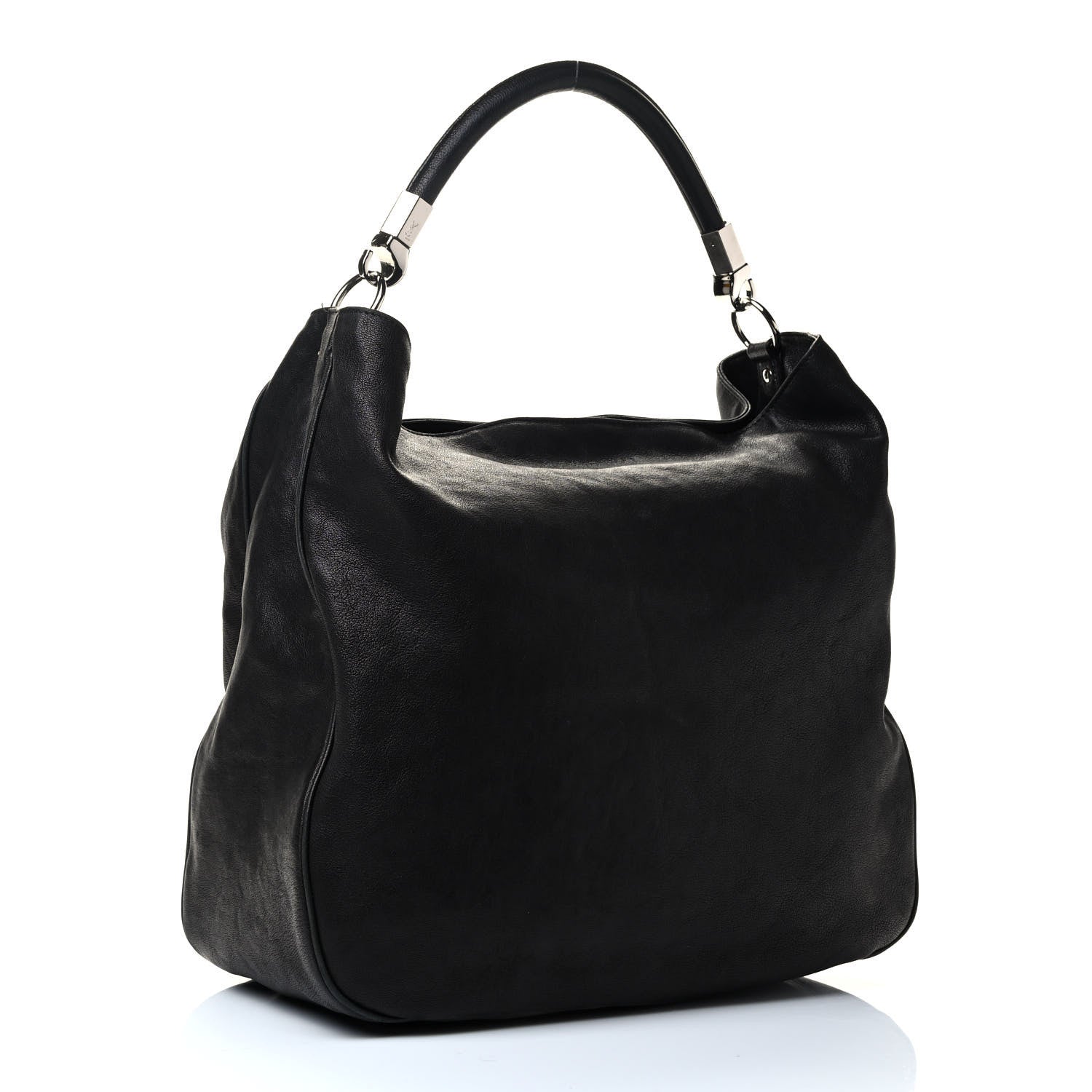 Saint Laurent Sheepskin Large Roady Hobo Black 3 of 8
