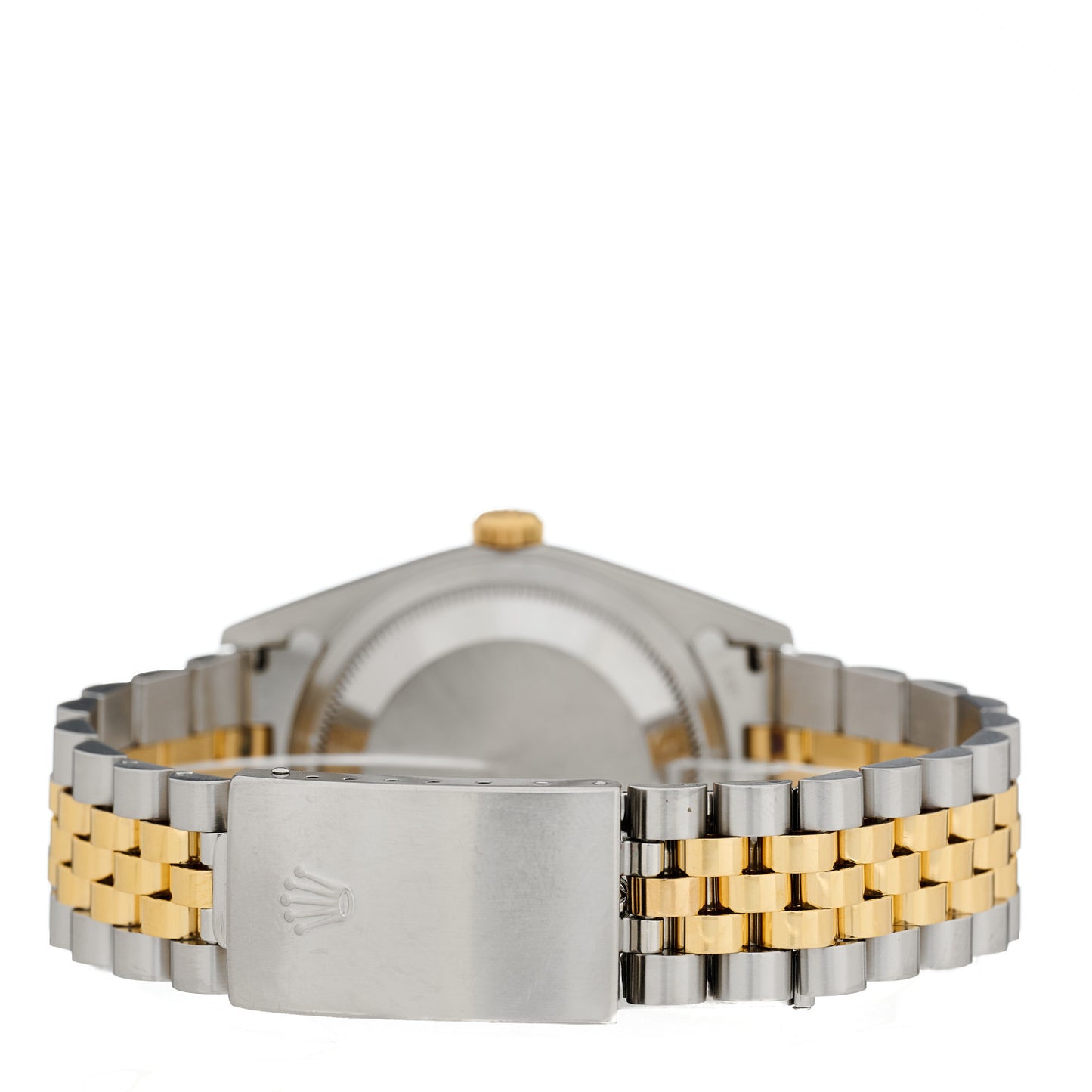Stainless Steel 18K Yellow Gold Diamond 36mm Oyster Perpetual Datejust Watch White Jubilee 16233