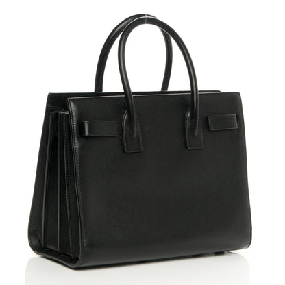 Saint Laurent Calfskin Patchwork Baby Sac De Jour Black 3 of 6