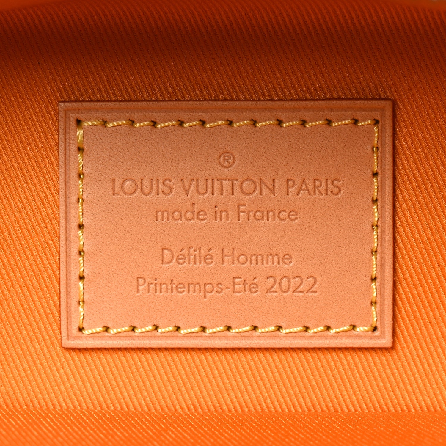 Louis Vuitton Calfskin N°7 Vertical Box Trunk Yellow 5 of 8