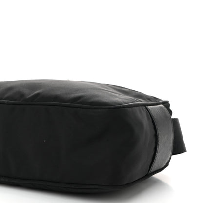 Prada Tessuto Nylon Triangle Shoulder Bag Black 10 of 10
