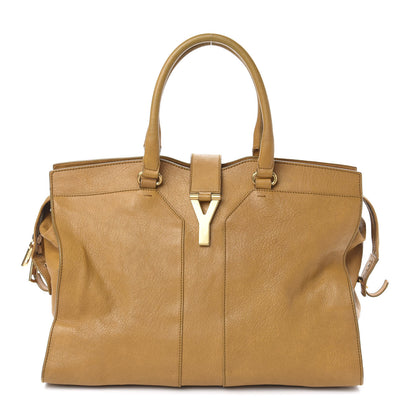 Saint Laurent Sheepskin Large Cabas ChYc Mustard 1 of 16