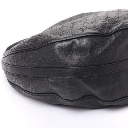 Gucci Guccissima Large GG Twins Hobo Black 5 of 11