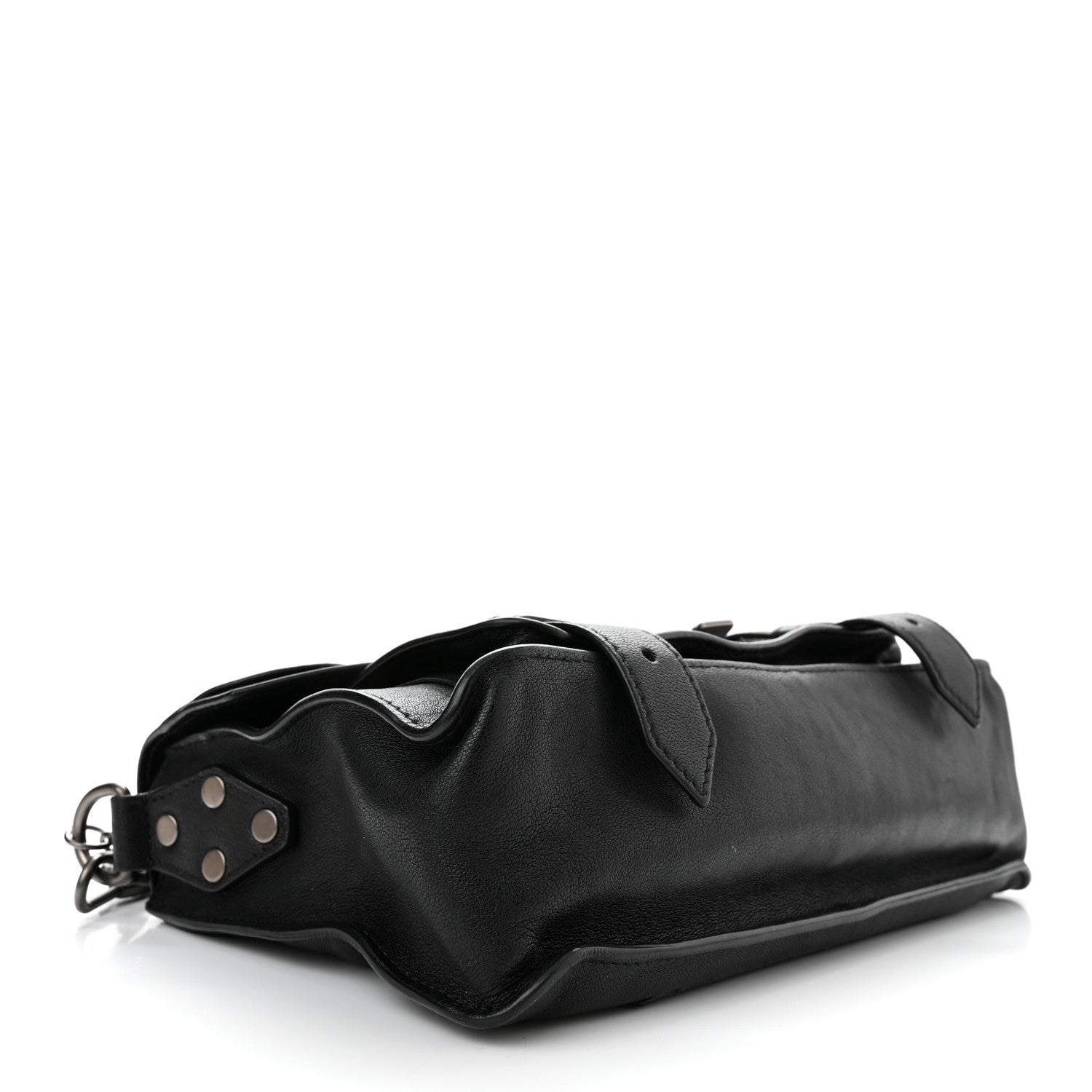 Proenza Schouler Lambskin Tiny PS1 Satchel Black 4 of 10