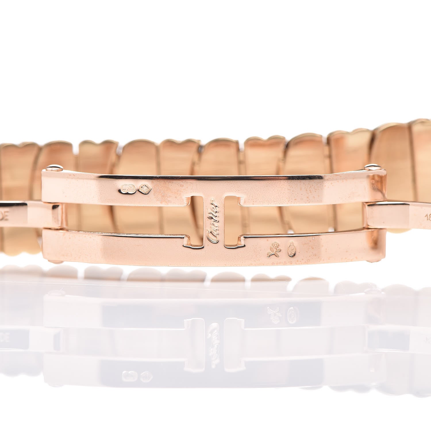 Cartier 18K Yellow Gold 22mm Baignoire Quartz Watch 6 of 8