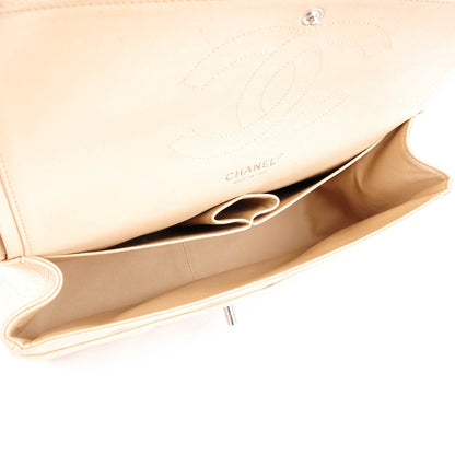 Chanel Caviar Quilted Jumbo Double Flap Beige Clair 5 of 9