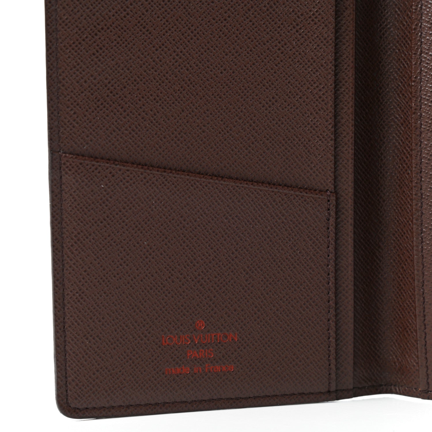 Louis Vuitton Damier Ebene Porte Valeurs Organizer Wallet 6 of 6